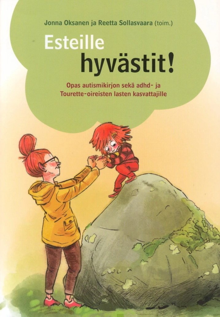 Kirjaesittelyssä "Esteille hyvästit! Tärkeä kirjalöytö meille kaikille! Kiitos Autismisäätiö tärkeästä hankkeesta ja tästä teoksesta.